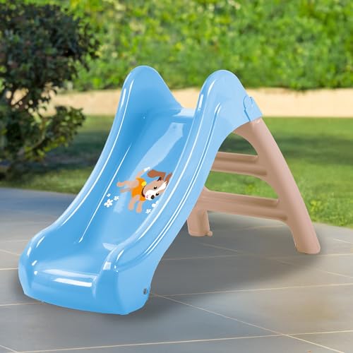 FEBER-Toboggan-de-Reve-Petit-Toboggan-de-Jardin-Escalier-Antiderapant-Couleurs-Resistantes-au-Soleil-et-aux-Changements-de-Temps-Montage-Facile-A-partir-de-1-an-Famosa-FEL15000-0-1