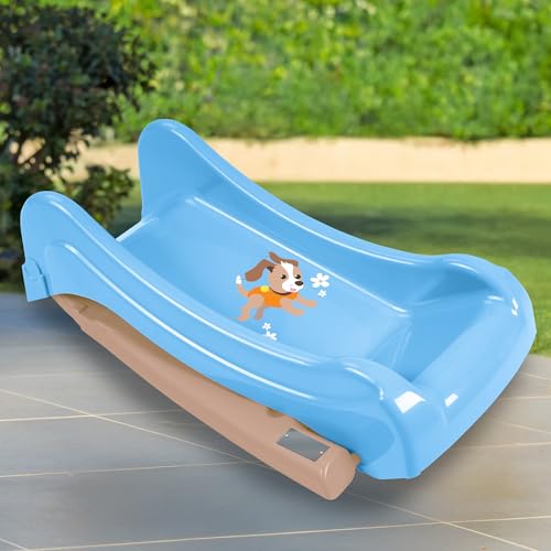FEBER-Toboggan-de-Reve-Petit-Toboggan-de-Jardin-Escalier-Antiderapant-Couleurs-Resistantes-au-Soleil-et-aux-Changements-de-Temps-Montage-Facile-A-partir-de-1-an-Famosa-FEL15000-0-2