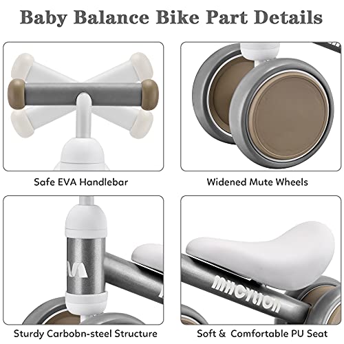 MHCYLION-Draisienne-Enfants-Velo-Bebe-sans-Pedales-10-24-Mois-Jouet-Baby-Walker-Fille-Garcon-1-2-Ans-Jouet-dEquitation-Trotteur-Bebe-Mini-Bike-Cadeau-Anniversaire-Noel-0-0