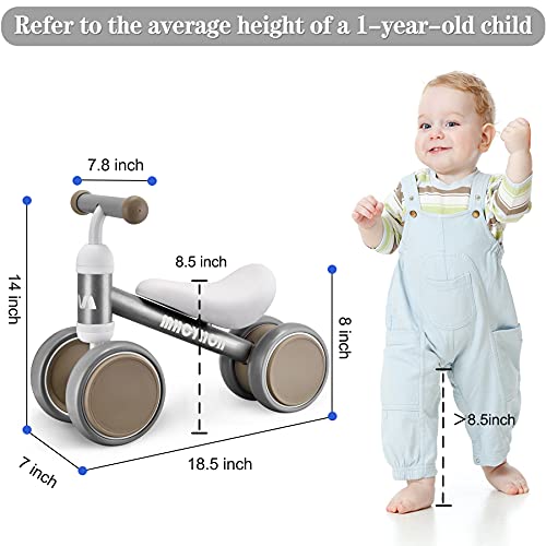 MHCYLION-Draisienne-Enfants-Velo-Bebe-sans-Pedales-10-24-Mois-Jouet-Baby-Walker-Fille-Garcon-1-2-Ans-Jouet-dEquitation-Trotteur-Bebe-Mini-Bike-Cadeau-Anniversaire-Noel-0-1