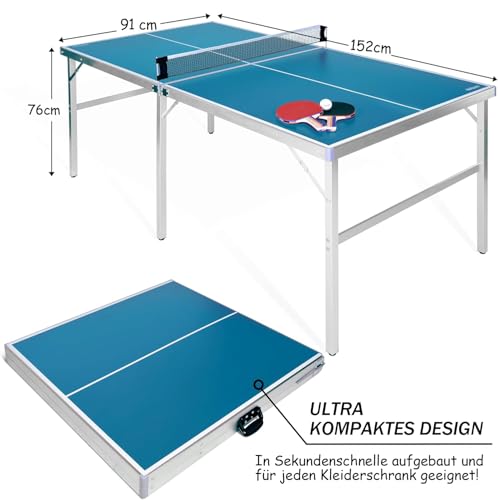 Table-de-ping-Pong-Exterieur-Pliable-Table-de-ping-Pong-dinterieur-Portable-avec-Filet-balles-Raquettes-Bleu-180-x90-x76-cm-0-1