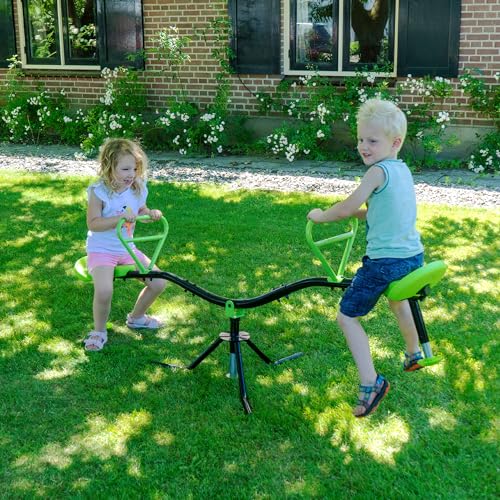 EXIT-TOYS-Balancoire-Tournante-en-Acier-Wipwap-pour-Tout-Petits-et-Enfants-Wipwap-Rotatif-pour-Exterieur-dans-Le-Jardin-193x60x73cm-VertNoir-0-0