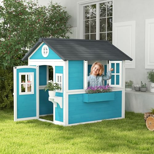 Outsunny-Cabane-Enfant-exterieur-Maison-Enfant-exterieure-avec-Porte-fenetres-et-jardinieres-cabane-de-Jardin-pour-Enfant-3-8-Ans-114-x-1264-x-135-cm-Bleu-0-0