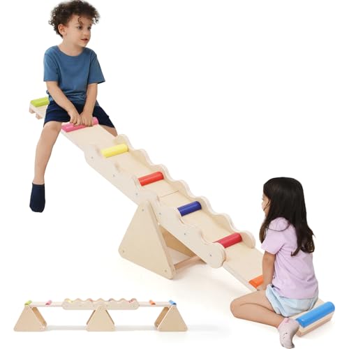 Poutre-dequilibre-2-en-1-en-bois-pour-enfants-bascule-en-bois-pour-enfants-balancoire-planche-dequilibre-pour-interieur-et-exterieur-0