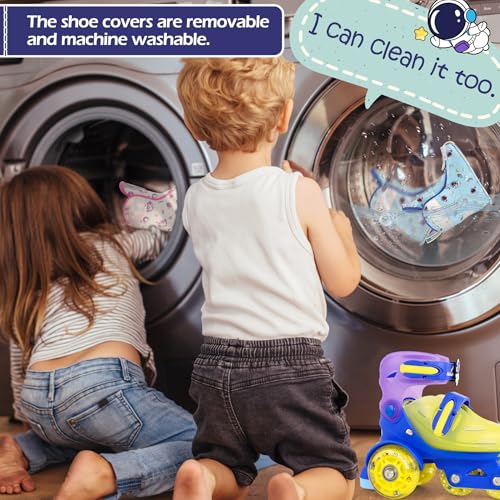Patins-a-roulettes-Enfant-Sirene-Licorne-Roller-Fille-Garcon-Roller-3-Roues-Enfant-Patins-Ajustable-avec-Roues-Allumees-pour-Debutants-Cadeau-danniversaire-Noel-0-2