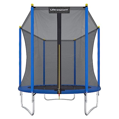 Ultrasport-Uni-Jump-Trampoline-de-Jardin-Mixte-Bleu-183-Centimetres-0