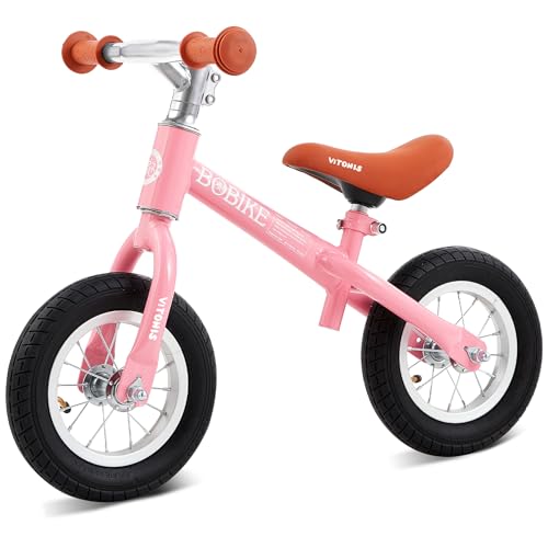 VITONIS-Draisienne-a-partir-de-15-a-4-Ans-jusqua-35-kg-Volant-et-Selle-reglables-en-Hauteur-antivol-de-Volant-Cadeau-danniversaire-et-Jouet-pour-garcons-et-Filles-0