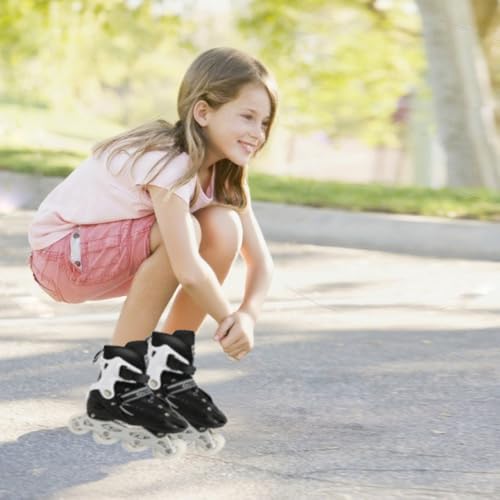 Roller-Enfant-Patins-a-roulettes-pour-Garcons-et-Filles-Patins-a-roulettes-reglables-pour-Enfants-3-a-9-Ans-Lumieres-Amusantes-pour-Debutants-0-2