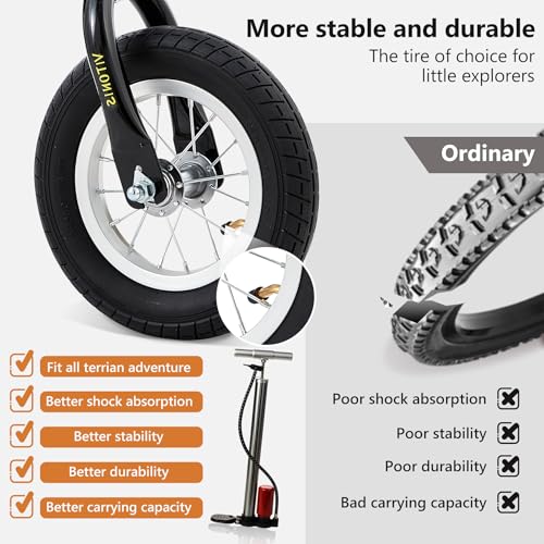 VITONIS-Draisienne-a-partir-de-15-a-4-Ans-jusqua-35-kg-Volant-et-Selle-reglables-en-Hauteur-antivol-de-Volant-Cadeau-danniversaire-et-Jouet-pour-garcons-et-Filles-0-1